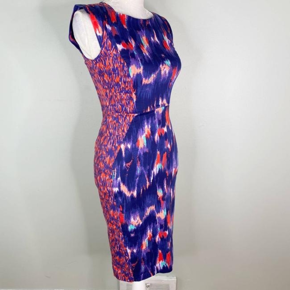 French Connection Multicolor Midi Dress Size 6